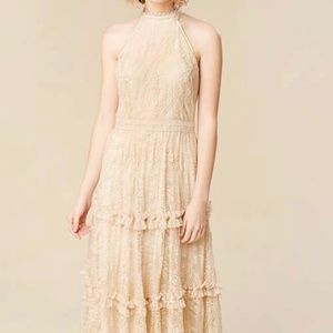 Altar'd State Aurelia Maxi Dress in Ivory